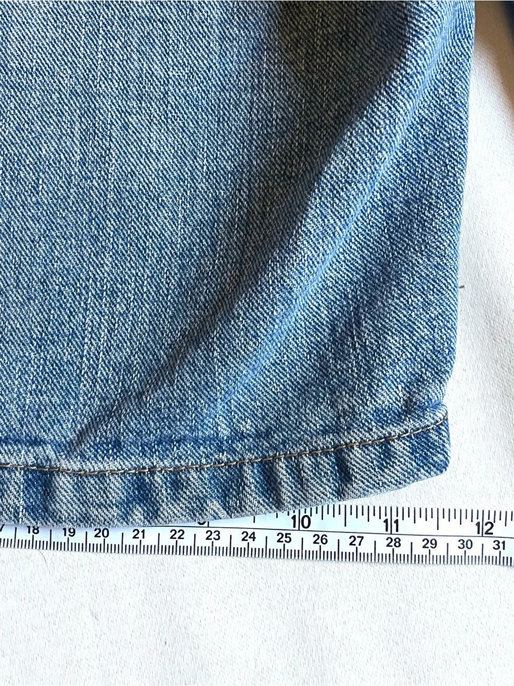 Route 66 Denims Jorts Blue Baggy Long Shorts Men’s 34